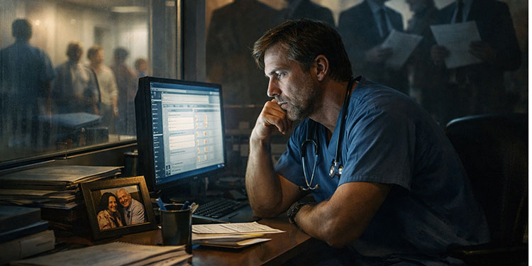 When doctors lose control, patients lose first